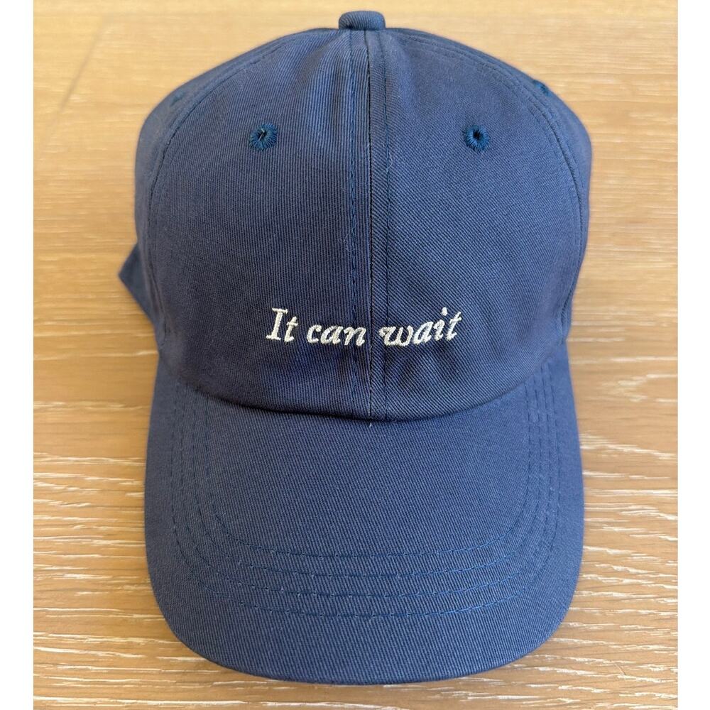 Merit Beauty It Can Wait Cap One Size Slate Grayish Blue